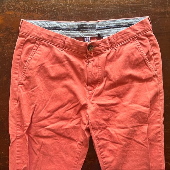 Tommy Hilfiger 'Custom Fit' 34x30 Rose colour men's Slacks BNWOT - Picture 4 of 7